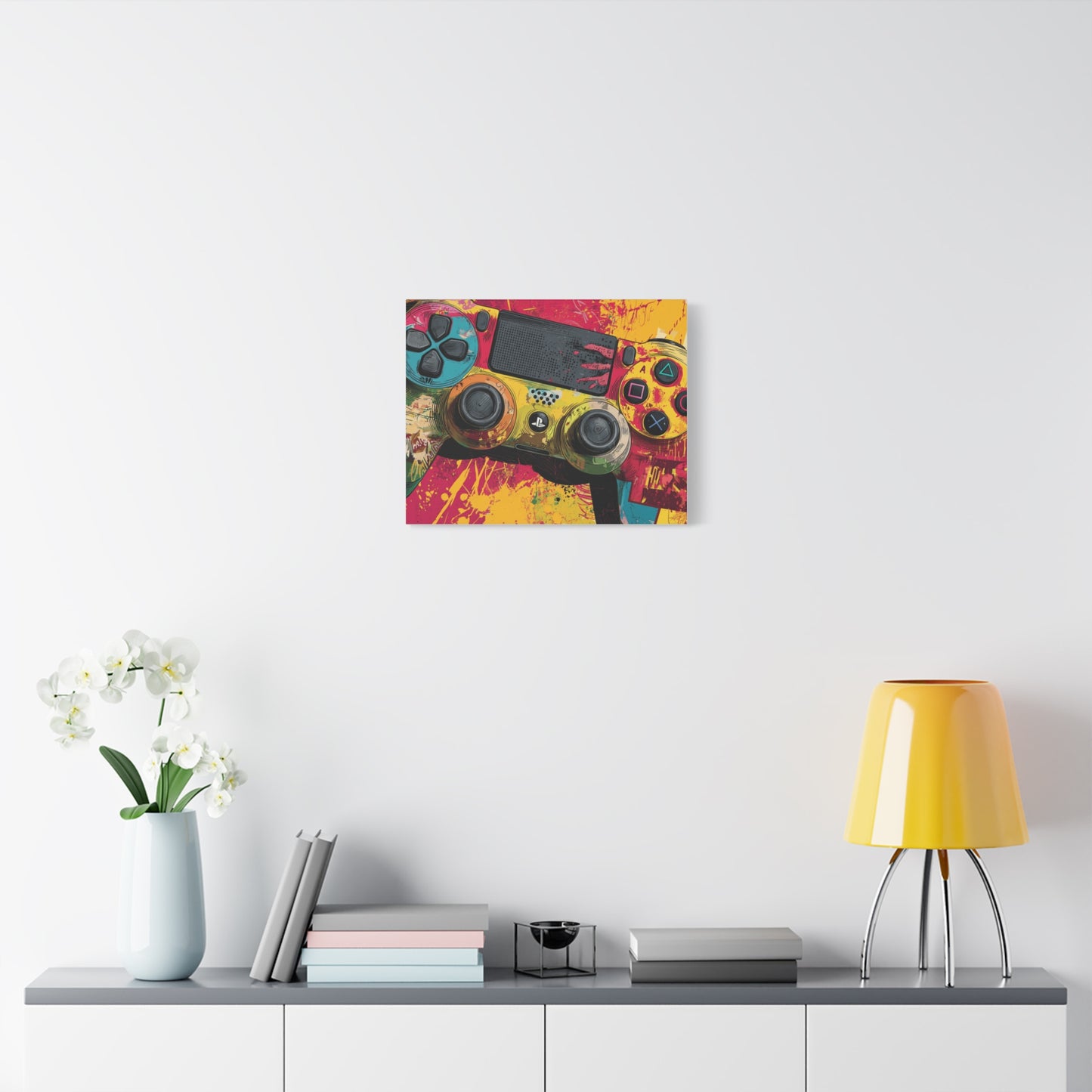 Colorful Gaming Canvas Wall Art