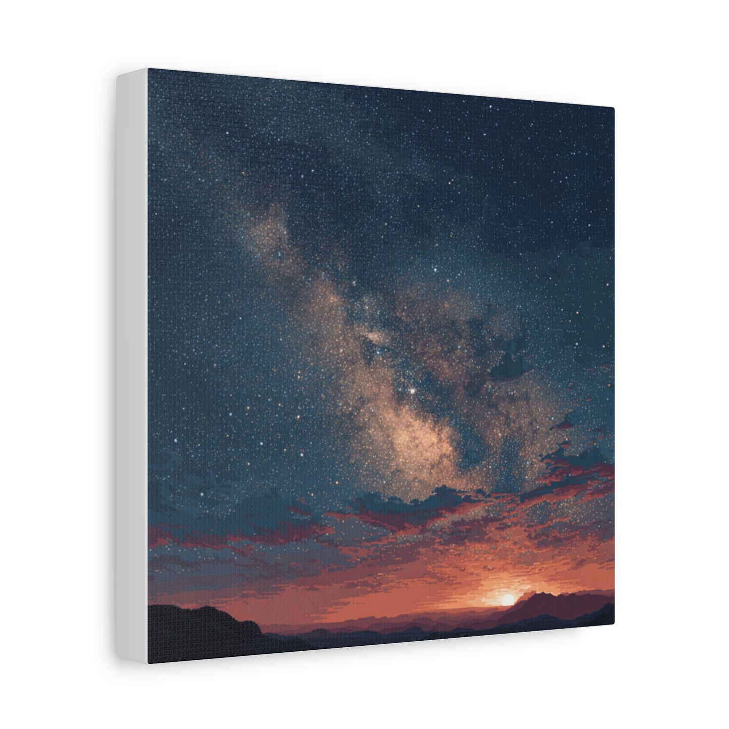 Celestial Canvas Art, Starry Night Decor, Universe Wall Art, Galaxy Home Decor, Space Lovers Gift, Inspirational Wall Decor