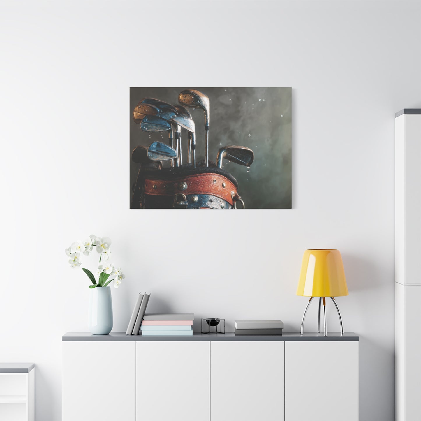 Golf Club Canvas Wall Art