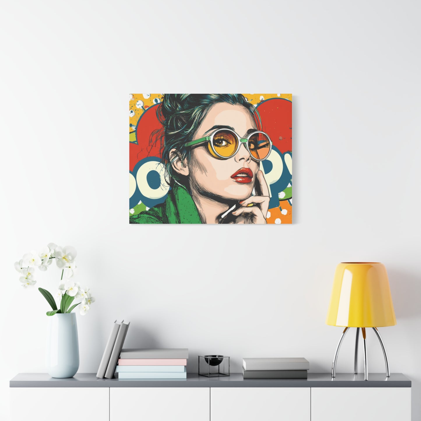 Canvas Print - Pop Art Style, Colorful