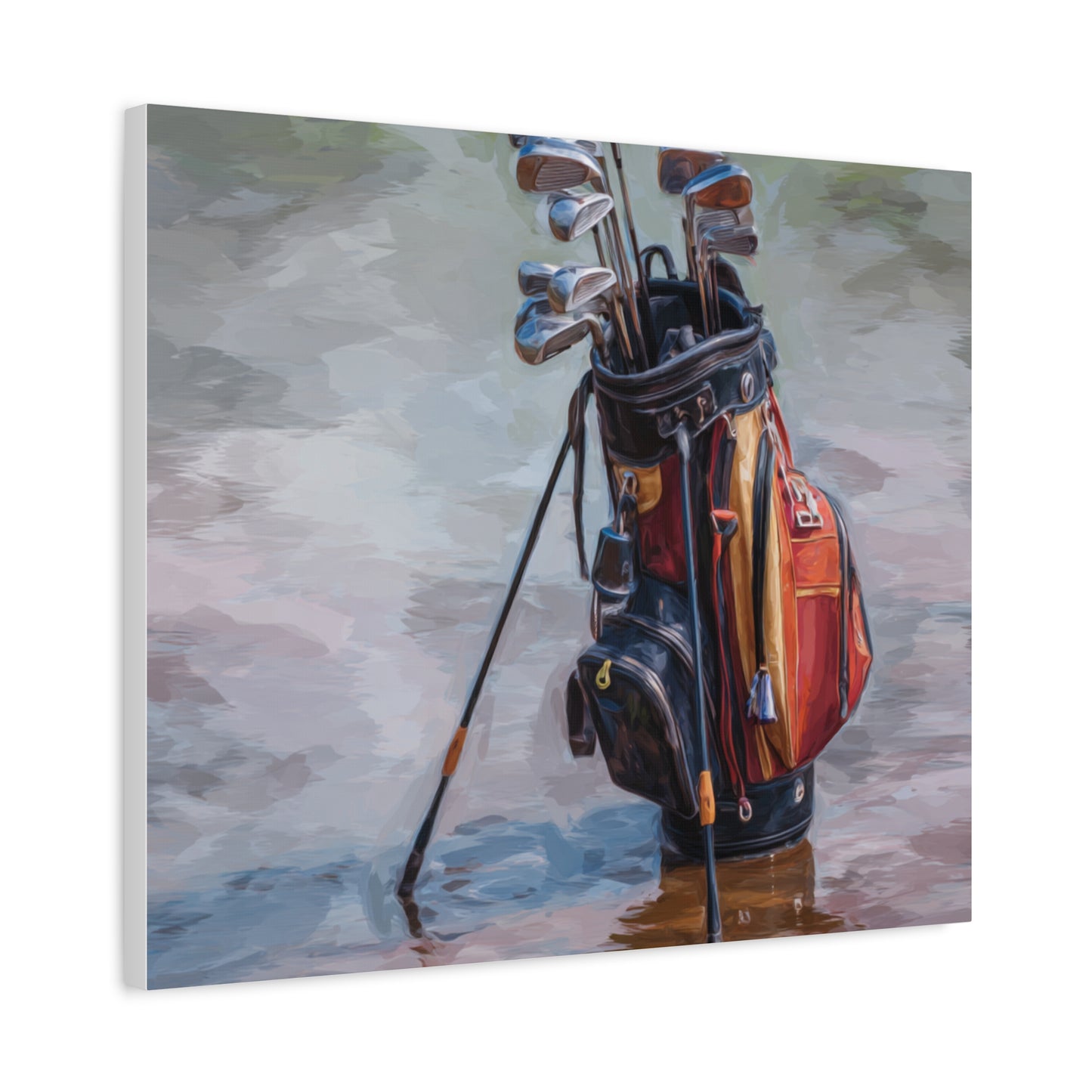 Golf Bag Canvas Art
