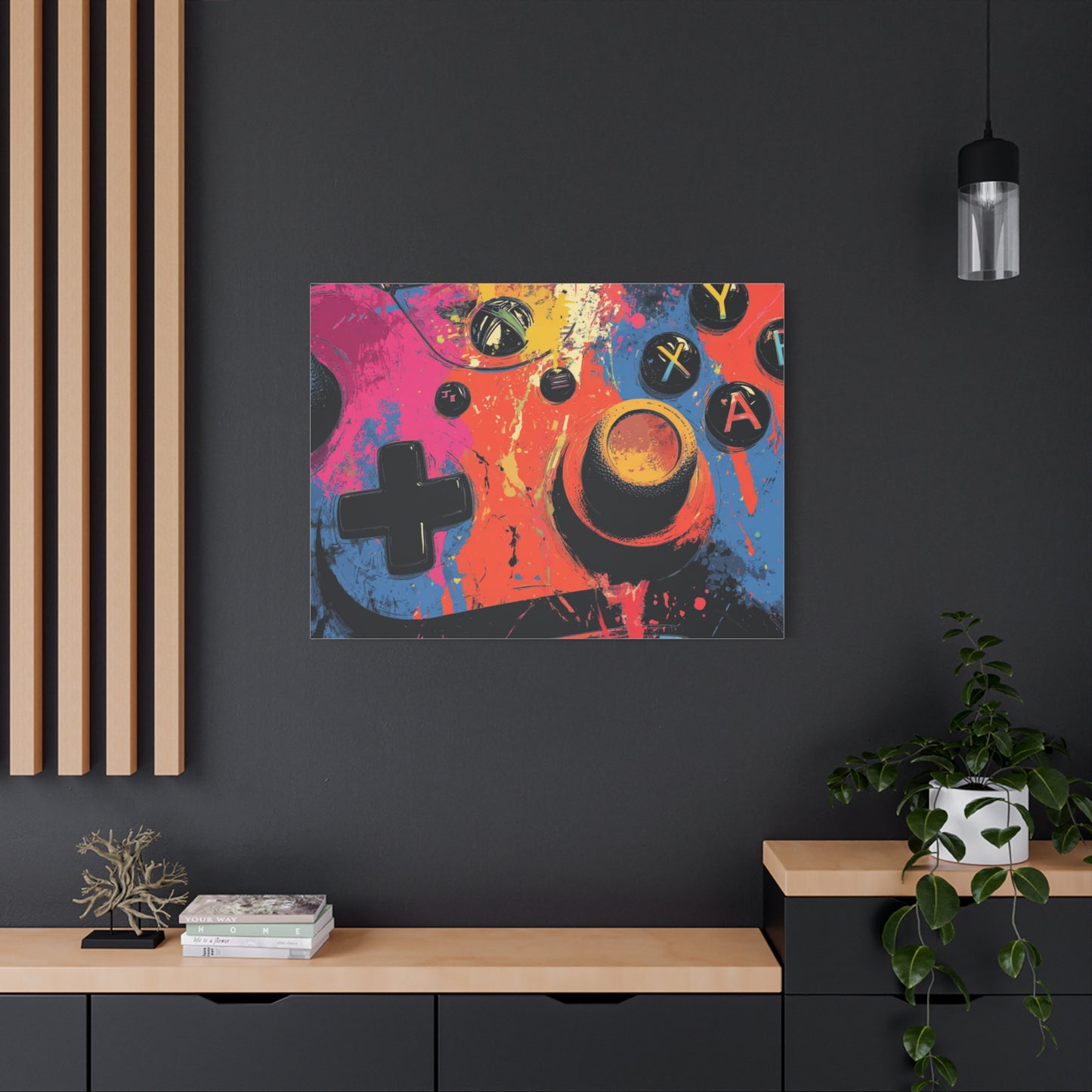 Vibrant Gaming Canvas Art
