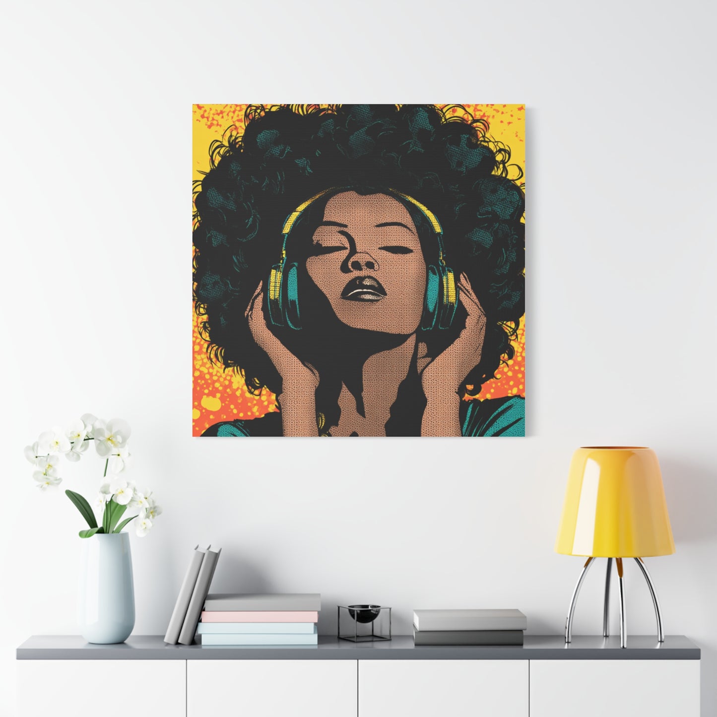 Vibrant Canvas, Music Lover