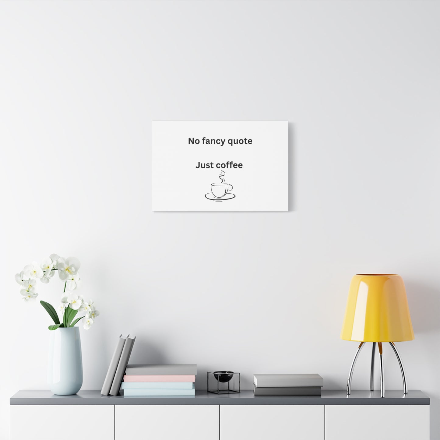 Canvas Wall Art, Coffee Lovers Decor