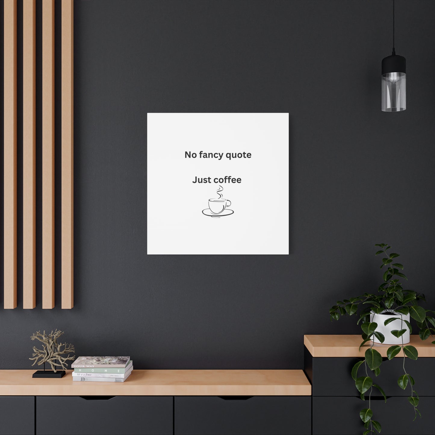 Canvas Wall Art, Coffee Lovers Decor