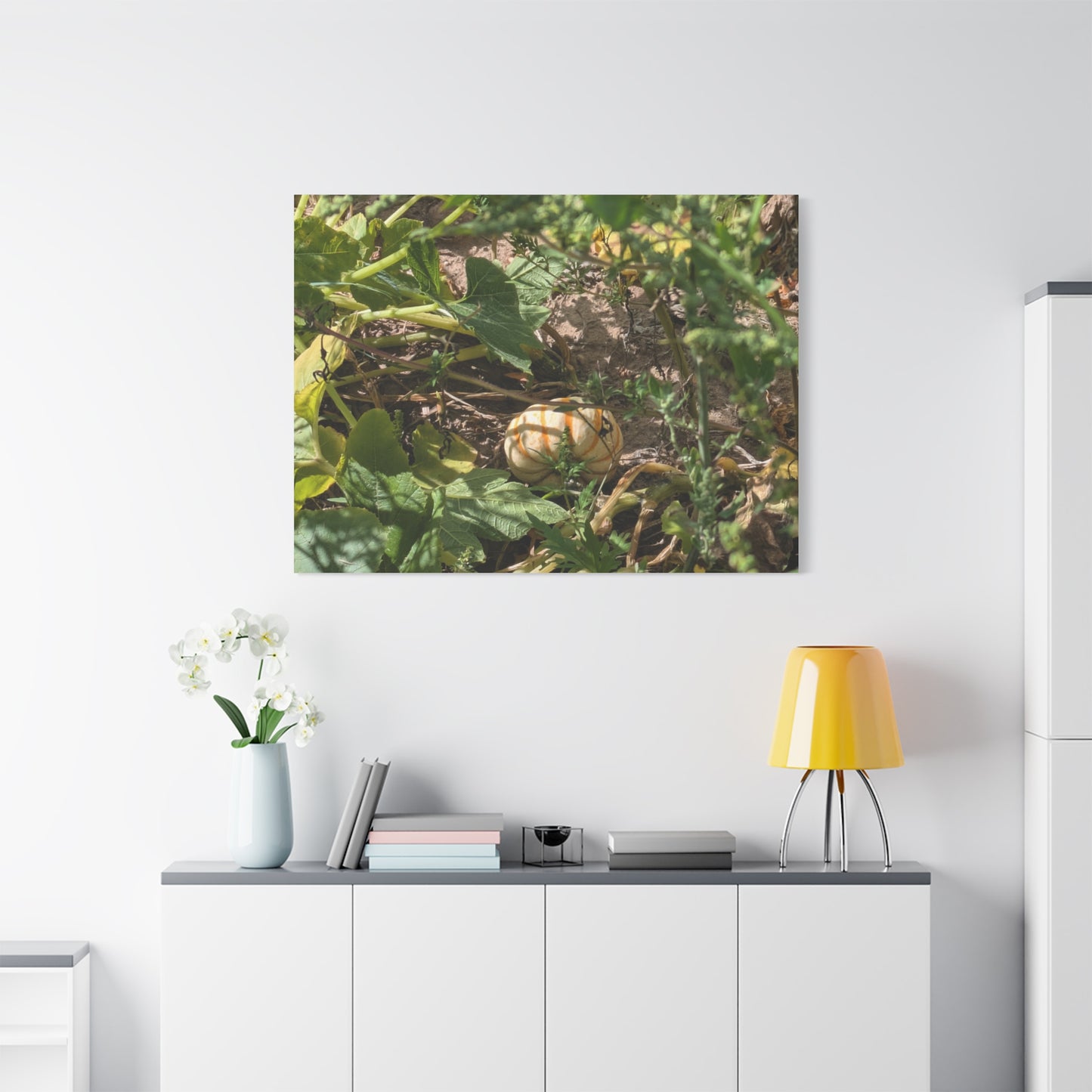 Harvest Pumpkin Canvas Art Wall Decor