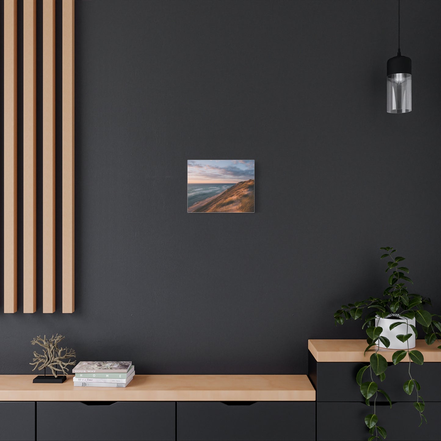 Coastal Serenity Matte Canvas Wall Art