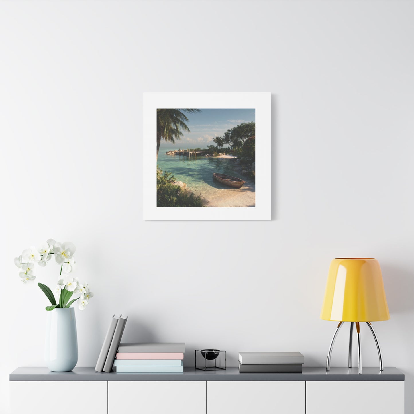 Canvas Print - Beautiful Beach View
