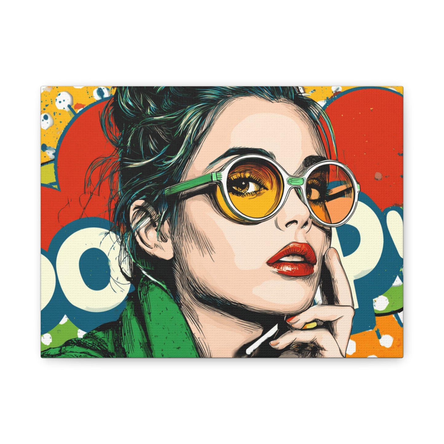 Canvas Print - Pop Art Style, Colorful