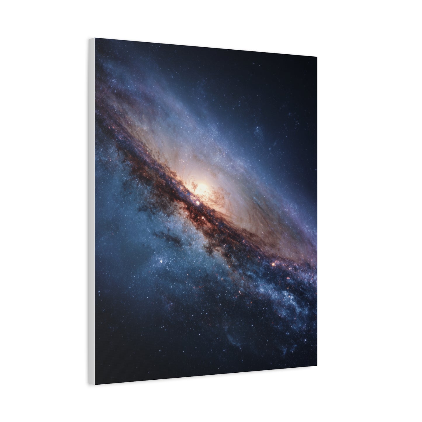 Galaxy Wall Art, Stretched Canvas Print, Cosmic Decor, Space Art, Home Gallery