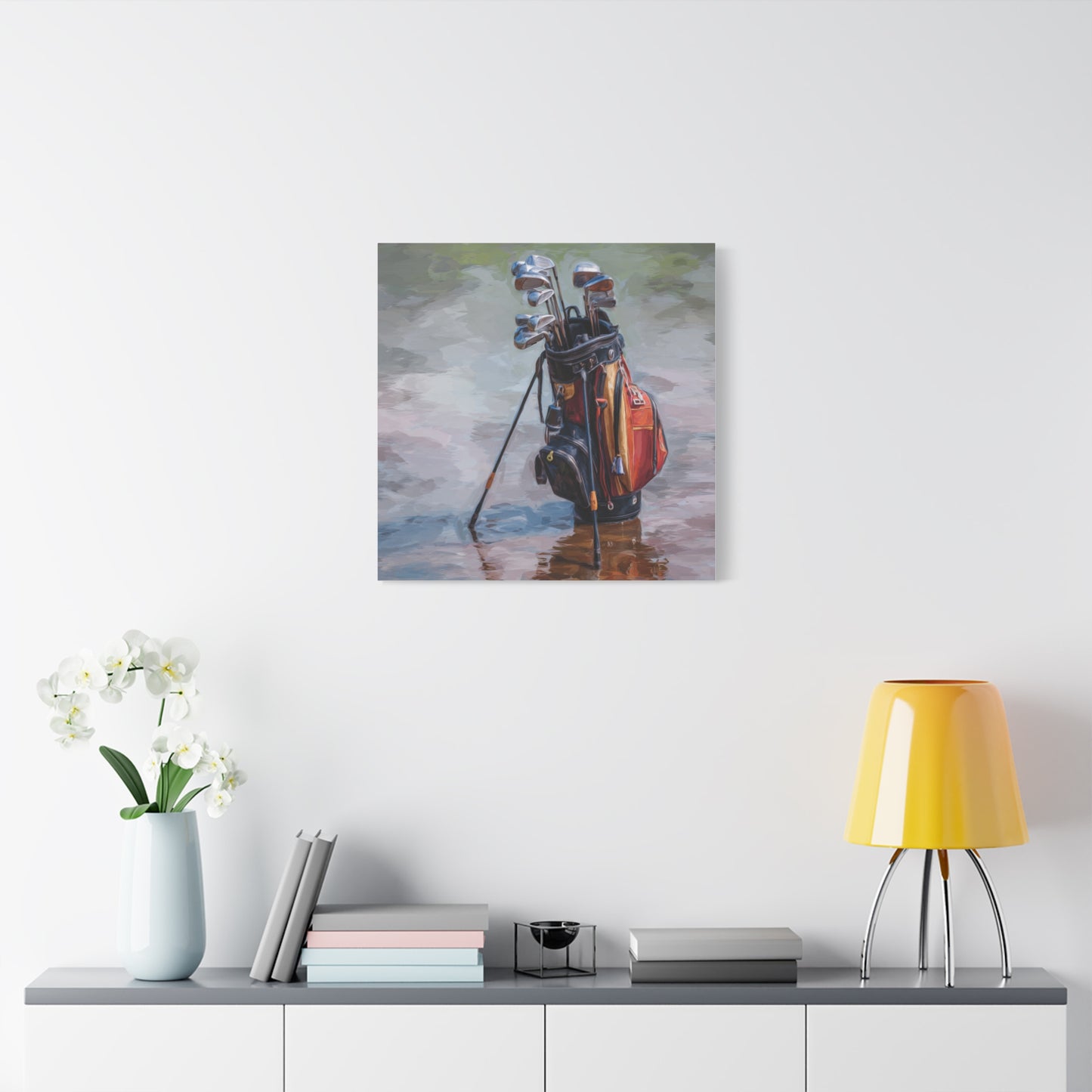 Golf Bag Canvas Art