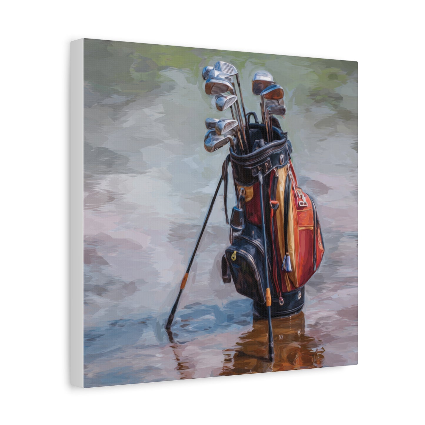 Golf Bag Canvas Art