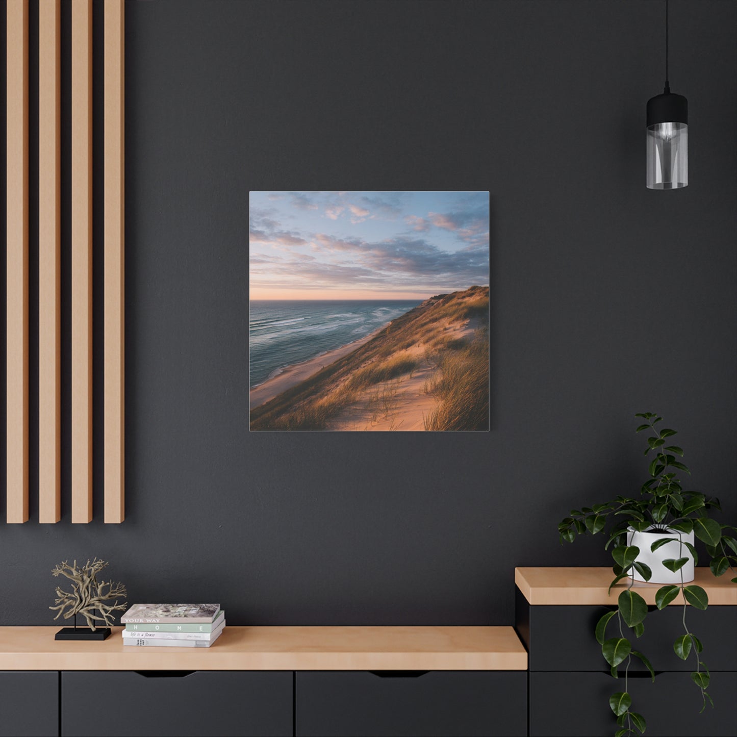 Coastal Serenity Matte Canvas Wall Art