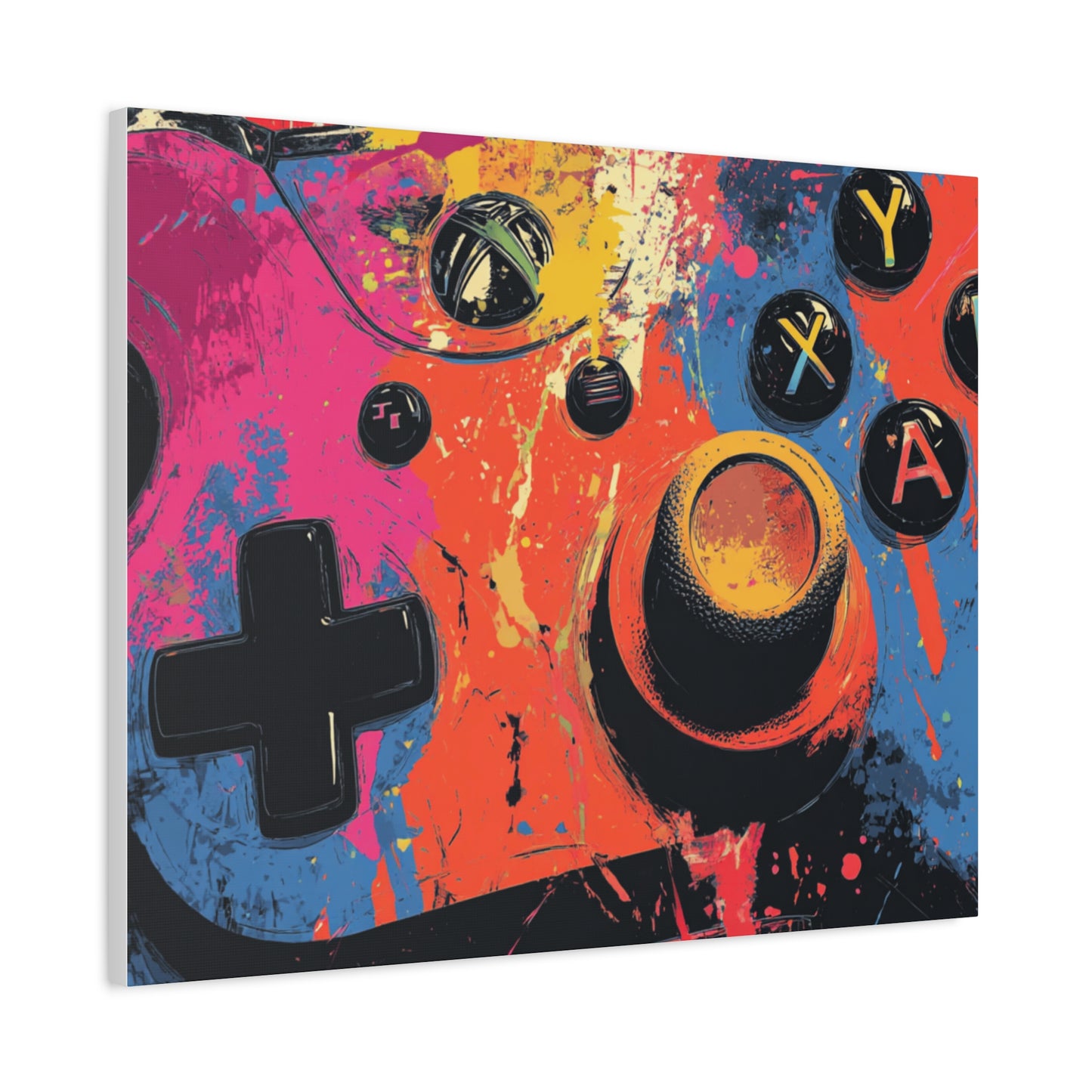 Bold Gaming Canvas Wall Art