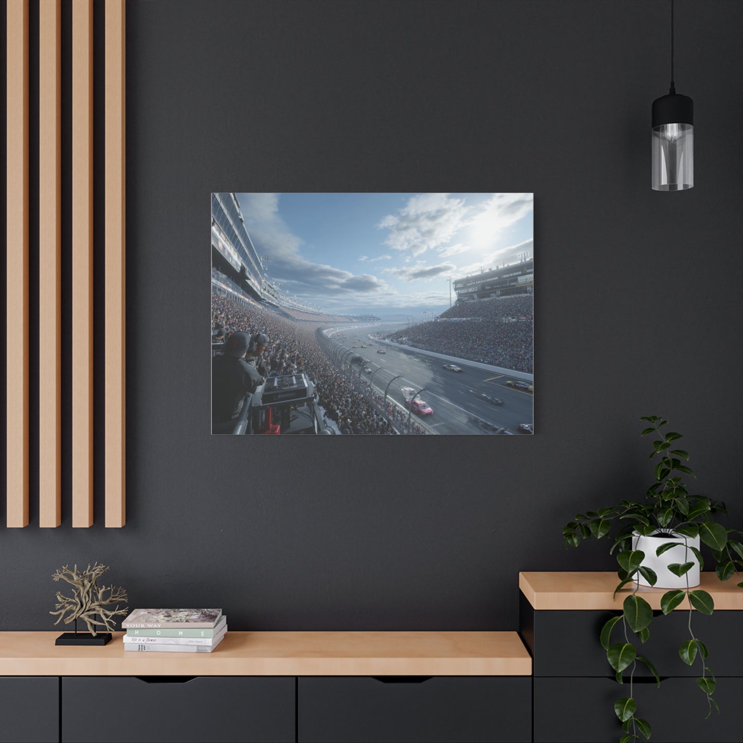 Racing Scene Wall Art