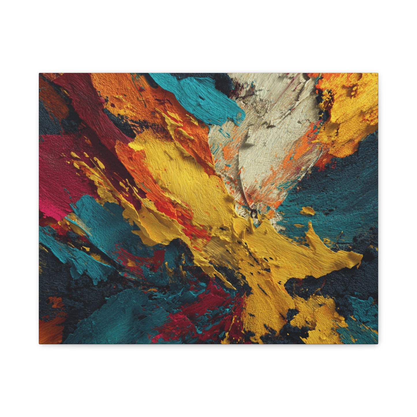 Colorful Abstract Canvas Wall Art