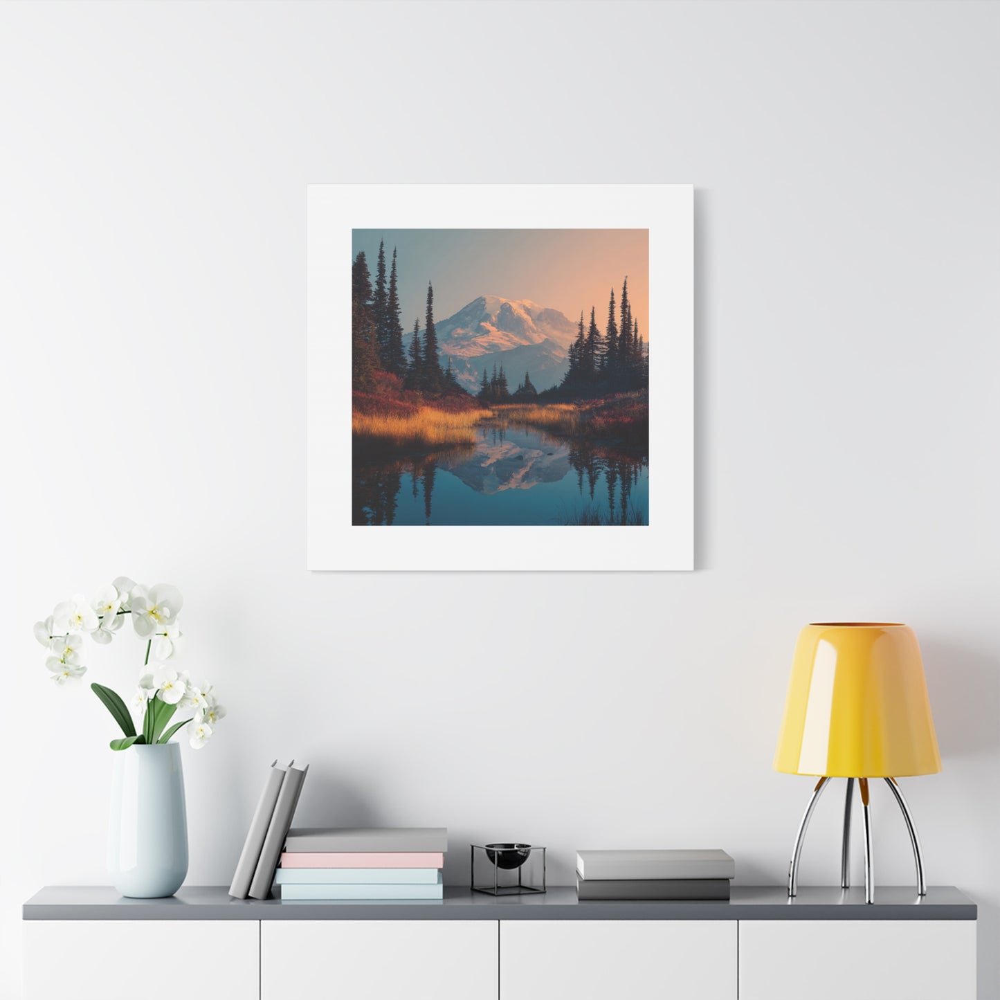 Scenic Mountain Canvas Wall Art, Landscape Decor, Nature Print, Home Decor, Gift for Nature Lovers, Outdoor Wall Art