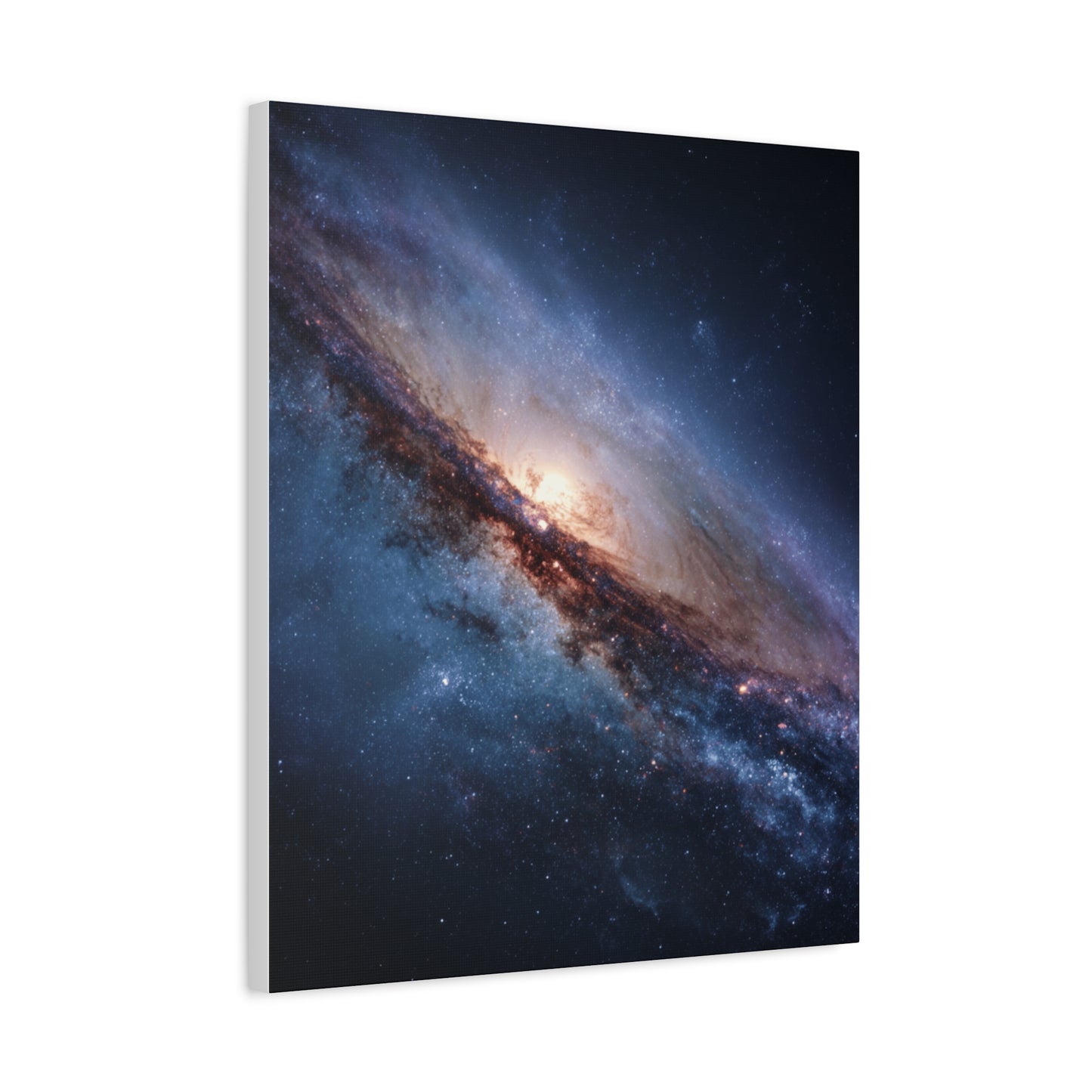 Galaxy Wall Art, Stretched Canvas Print, Cosmic Decor, Space Art, Home Gallery