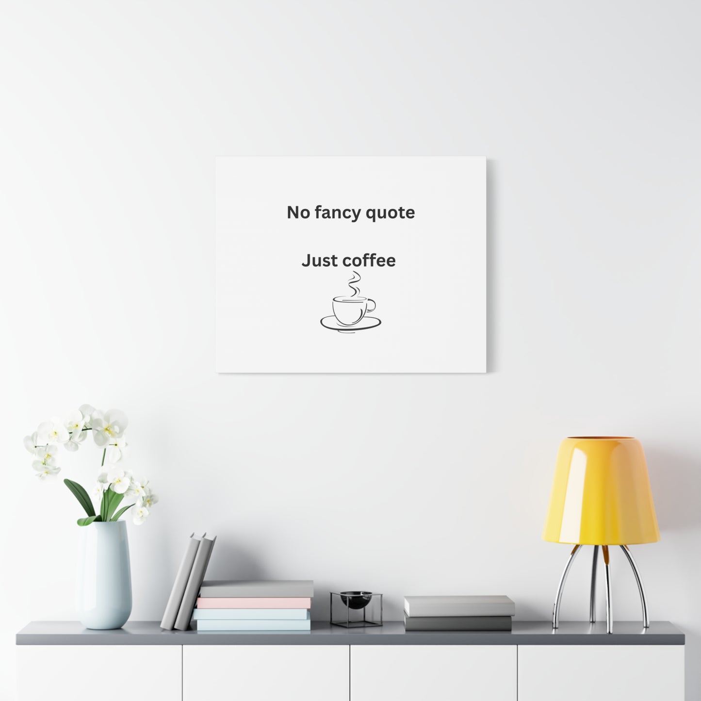 Canvas Wall Art, Coffee Lovers Decor
