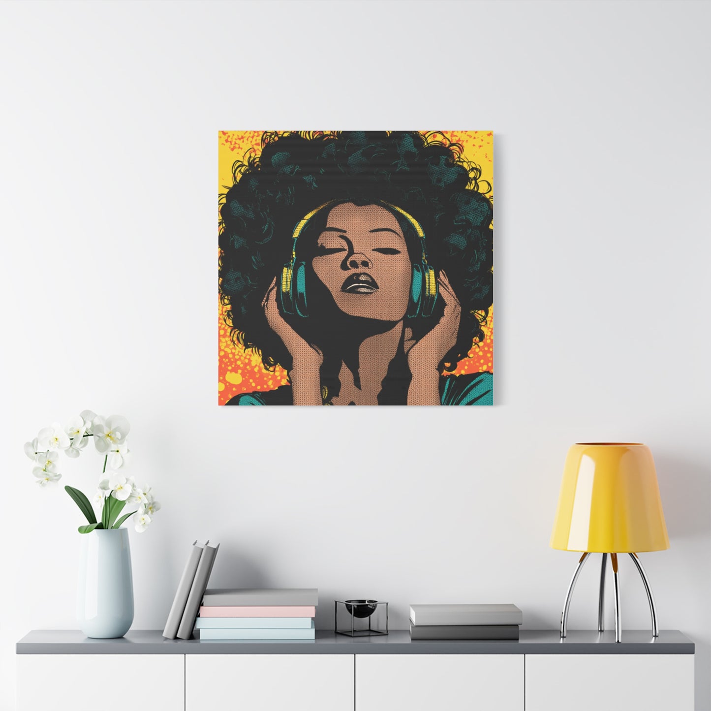 Vibrant Canvas, Music Lover