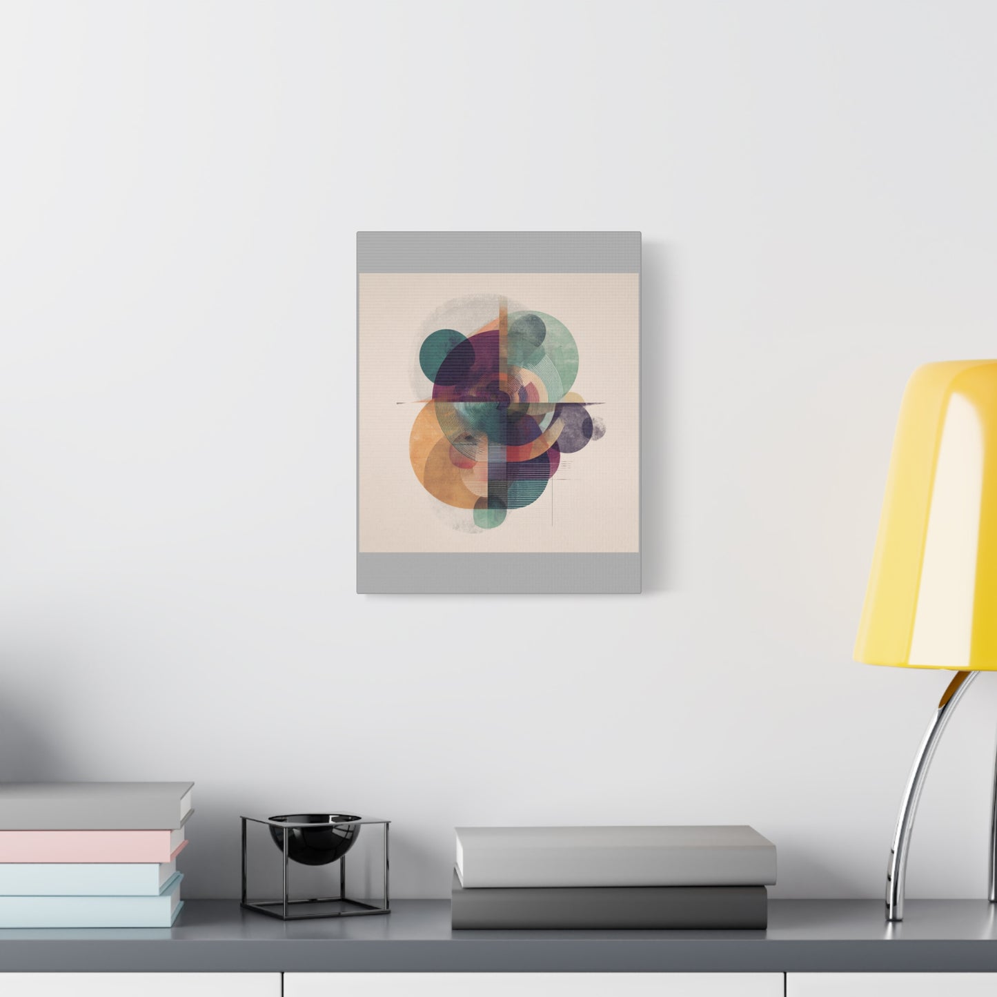 Abstract Geometric Wall Art Canvas