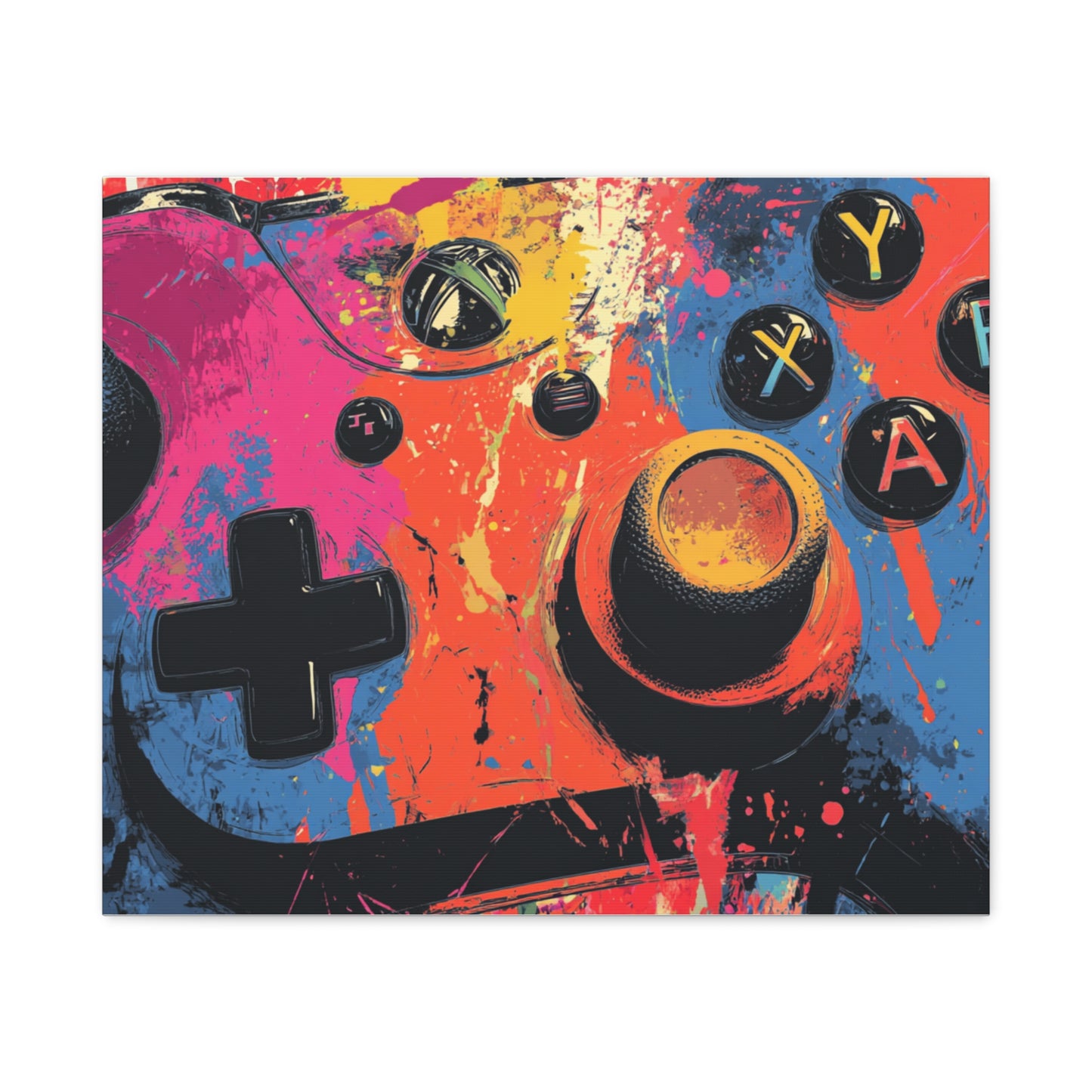 Vibrant Gaming Canvas Art