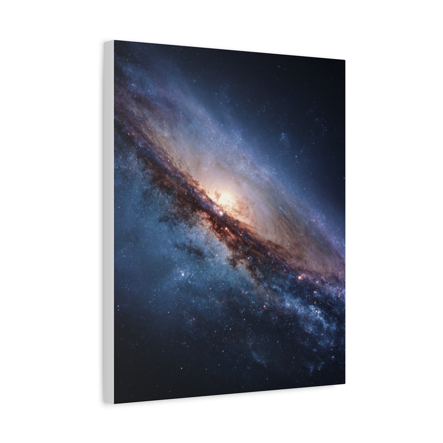 Galaxy Wall Art, Stretched Canvas Print, Cosmic Decor, Space Art, Home Gallery