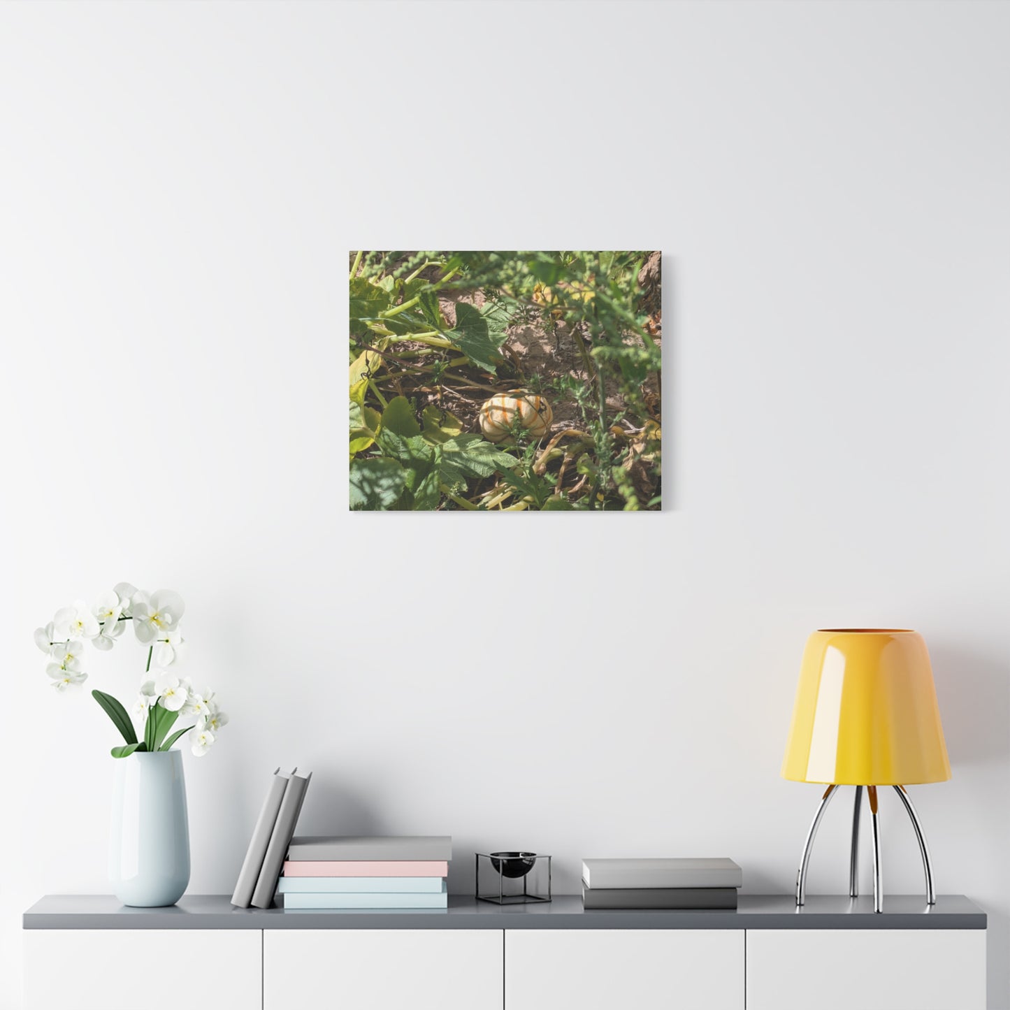 Harvest Pumpkin Canvas Art Wall Decor