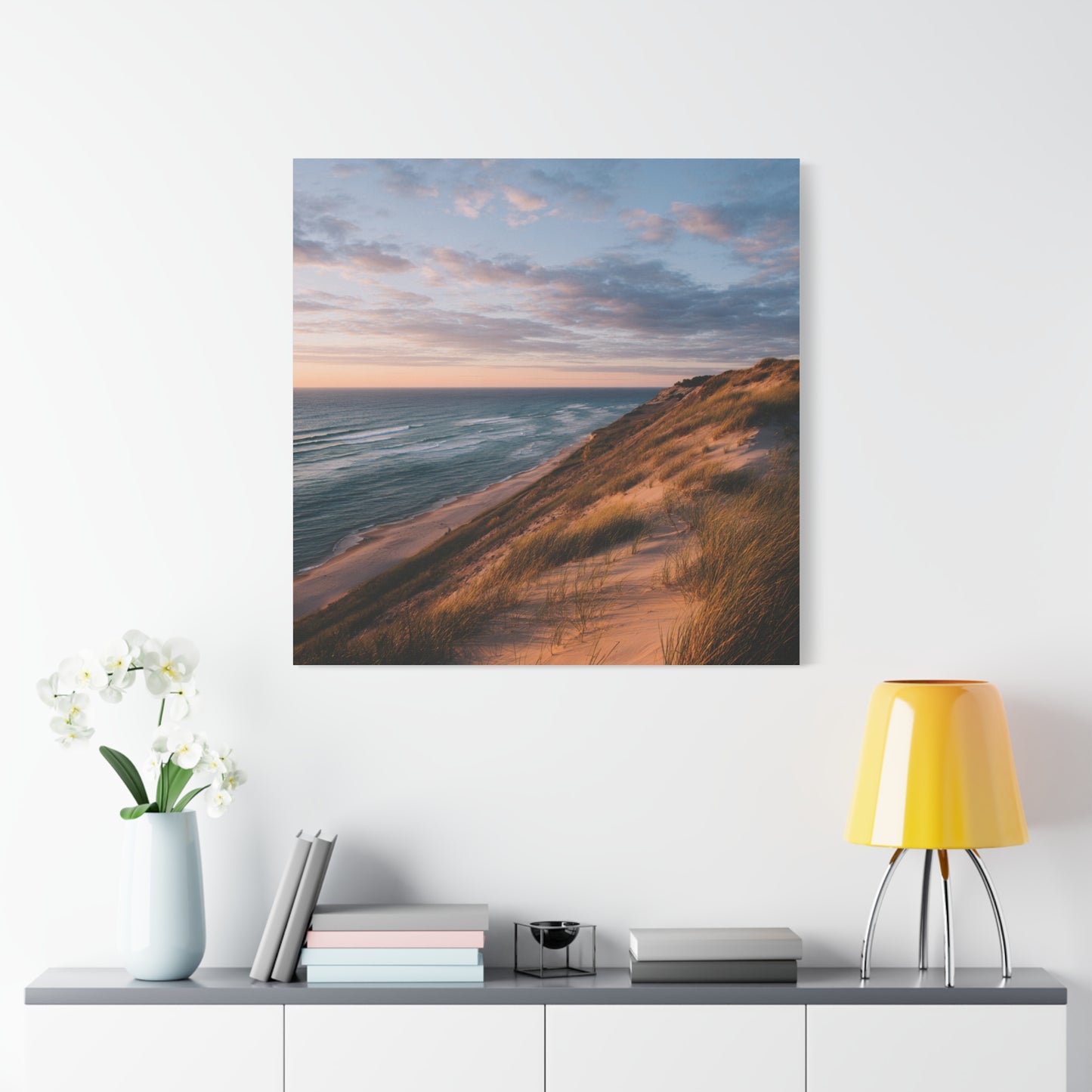 Coastal Serenity Matte Canvas Wall Art