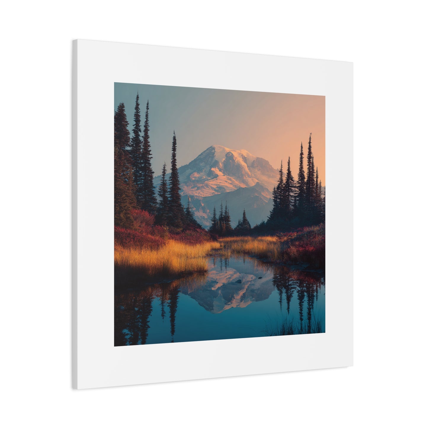 Scenic Mountain Canvas Wall Art, Landscape Decor, Nature Print, Home Decor, Gift for Nature Lovers, Outdoor Wall Art