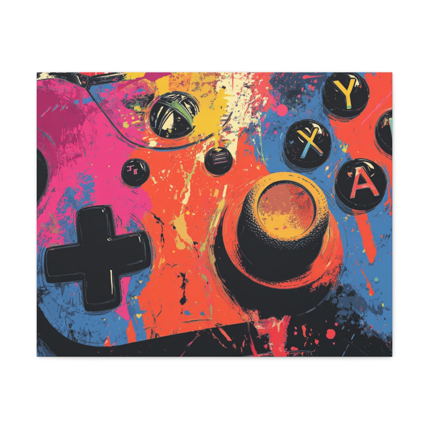 Bold Gaming Canvas Wall Art