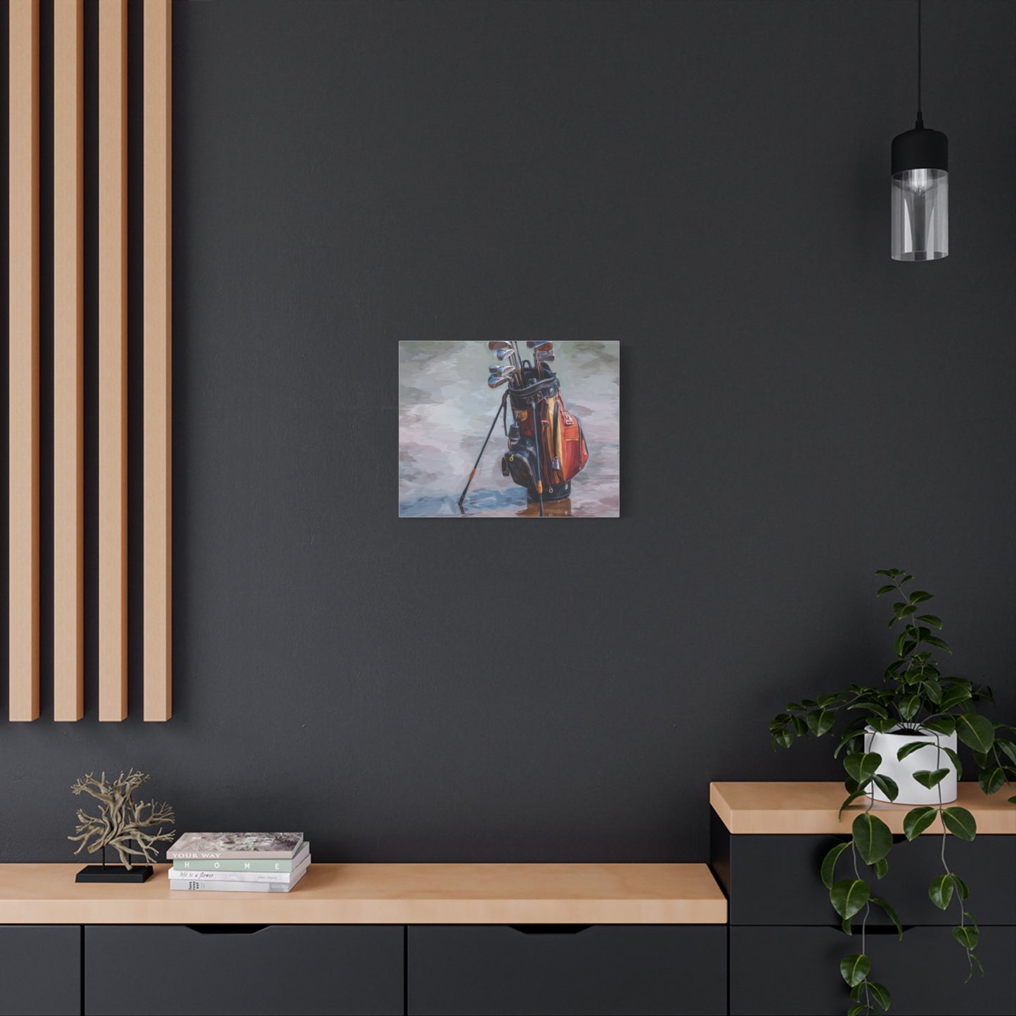Golf Bag Canvas Art