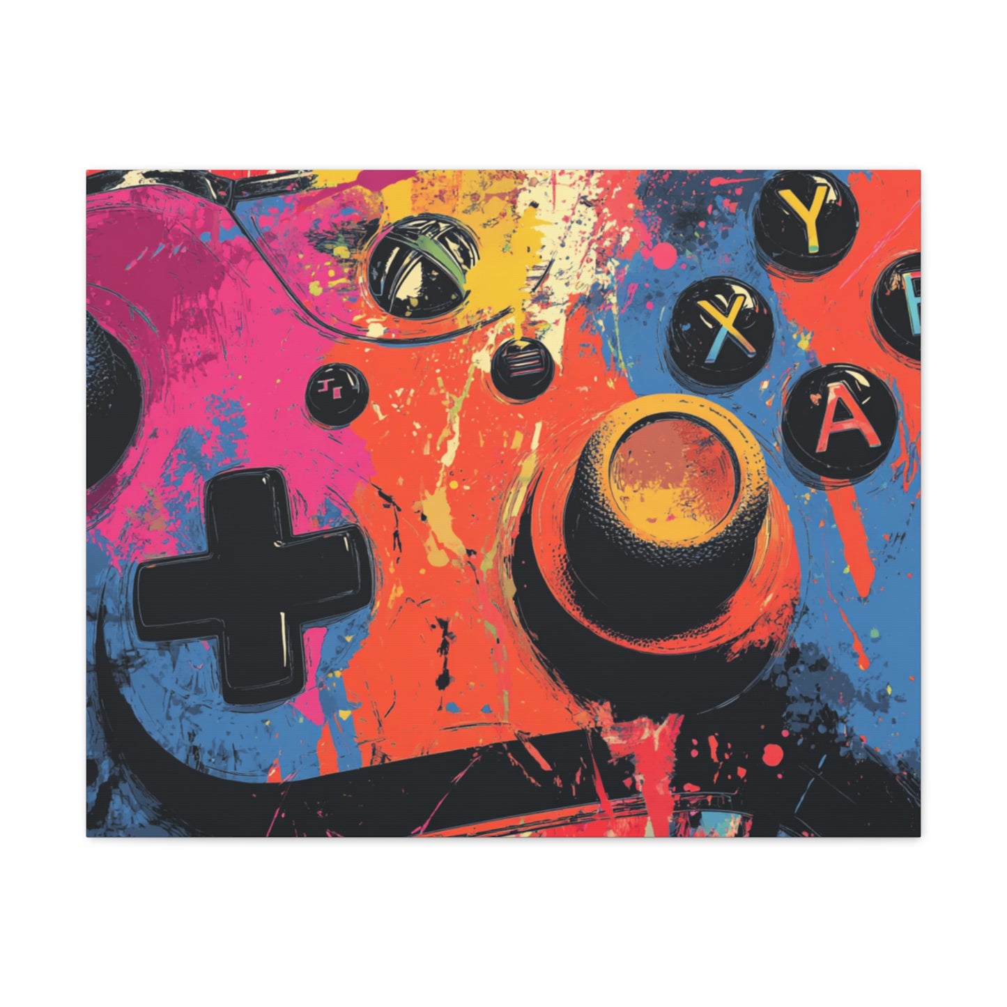 Vibrant Gaming Canvas Art
