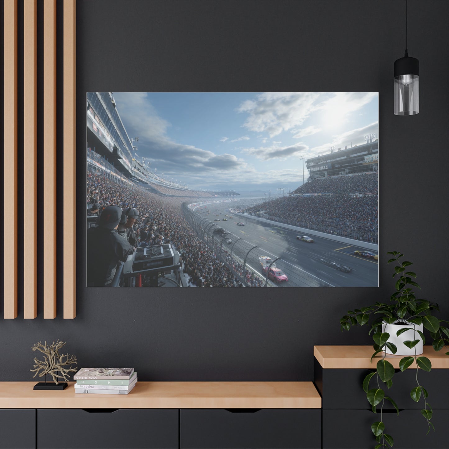 Racing Scene Wall Art