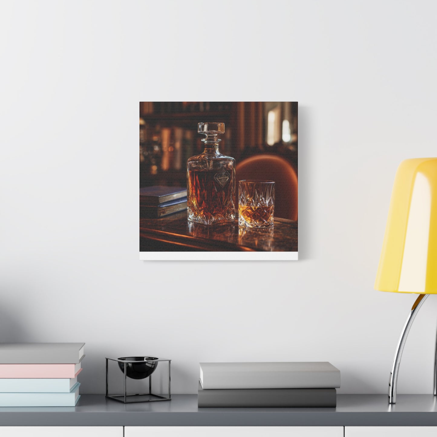 Elegant Whiskey Art Canvas