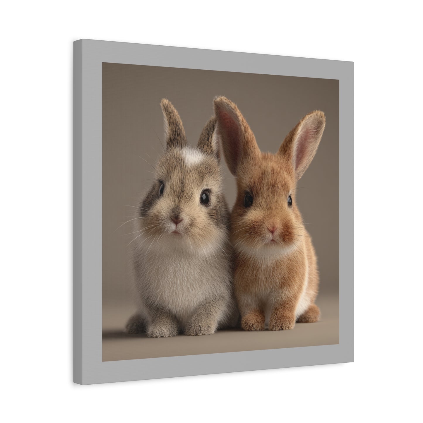 Canvas Print Baby Bunnies