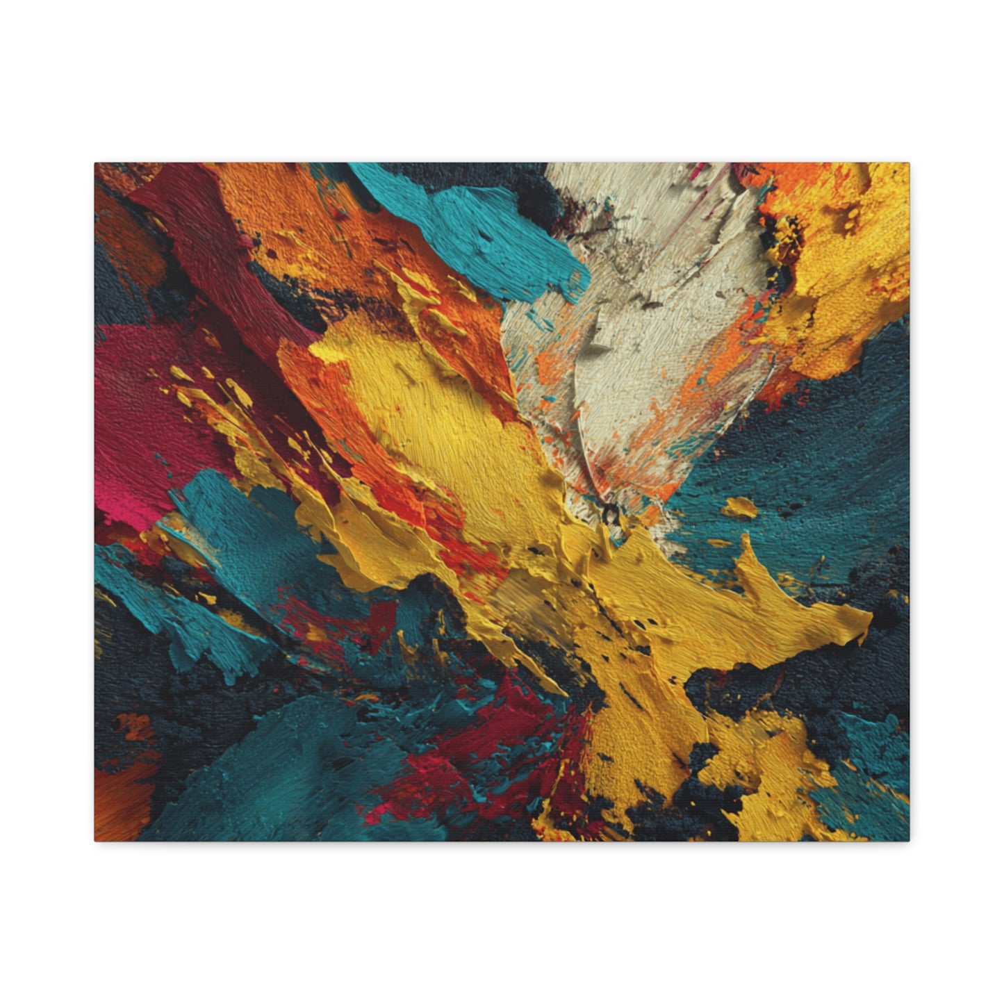 Colorful Abstract Canvas Wall Art