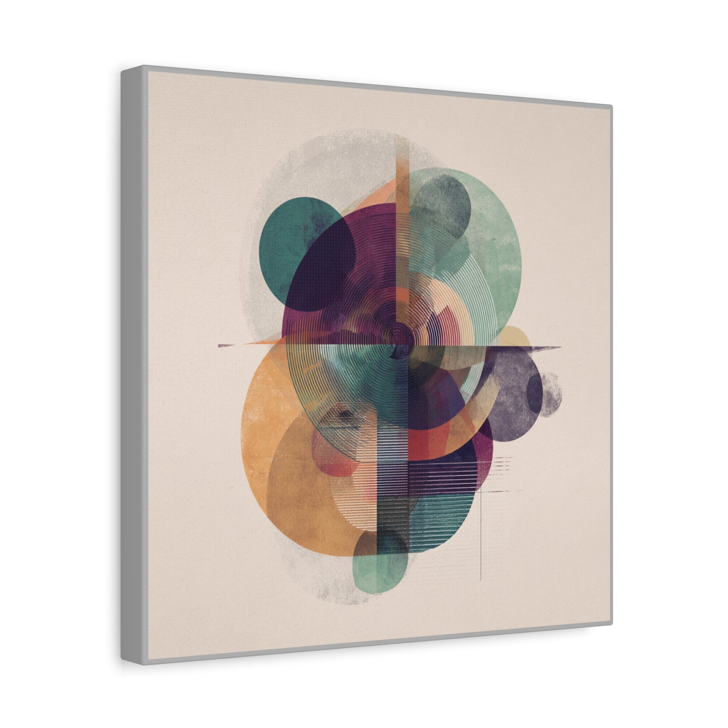 Abstract Geometric Wall Art Canvas