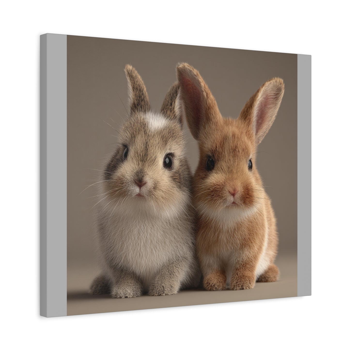 Canvas Print Baby Bunnies