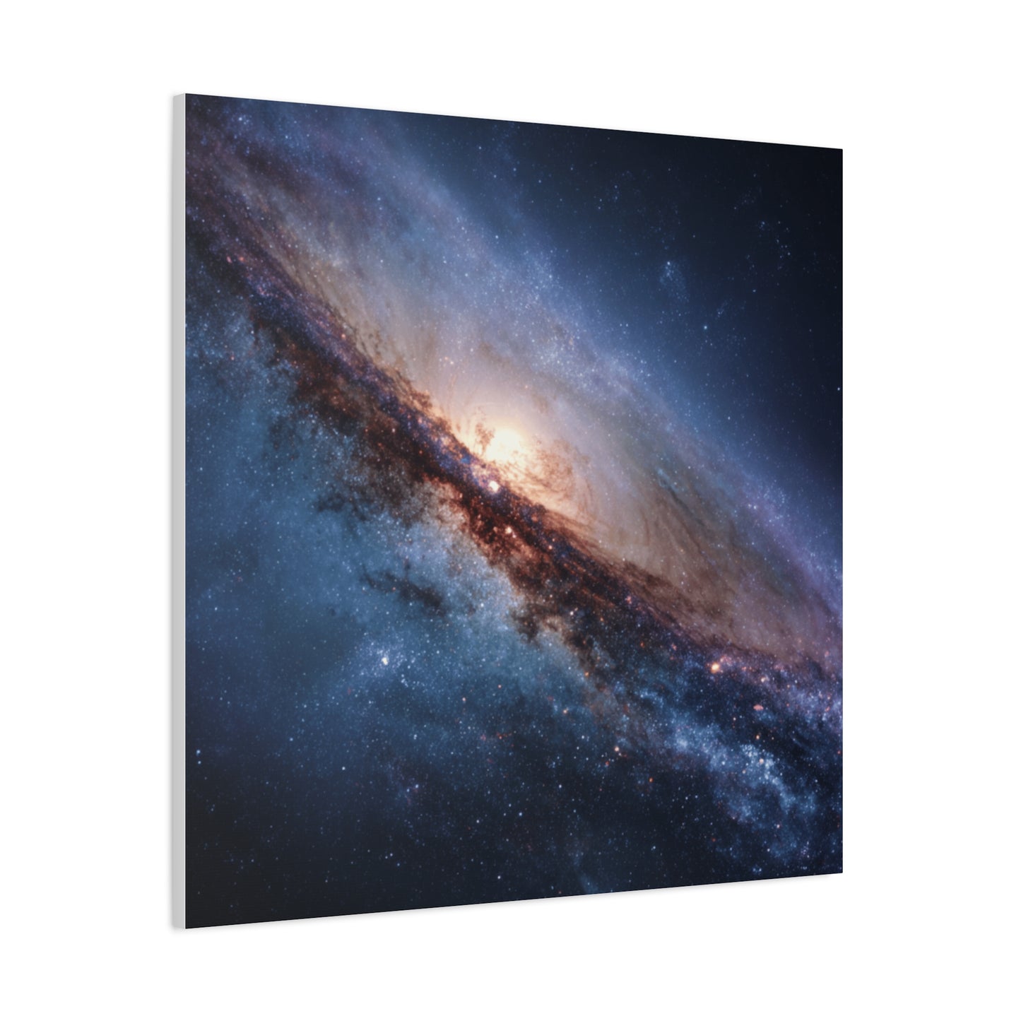 Galaxy Wall Art, Stretched Canvas Print, Cosmic Decor, Space Art, Home Gallery