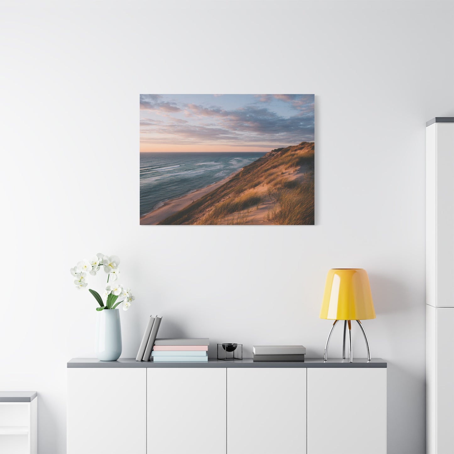 Coastal Serenity Matte Canvas Wall Art