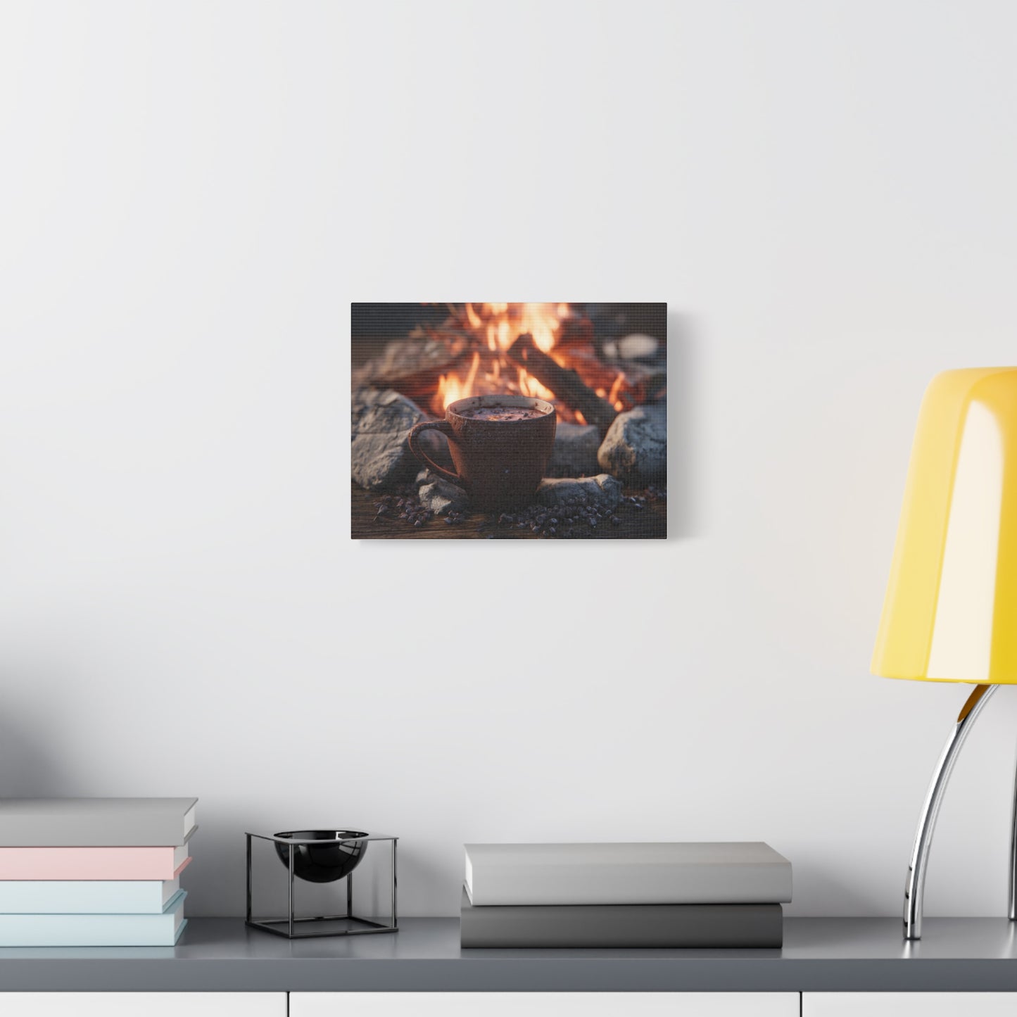 Cozy Campfire Canvas Print