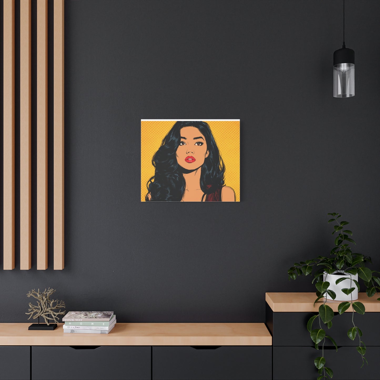 Canvas Print Pop Art Style