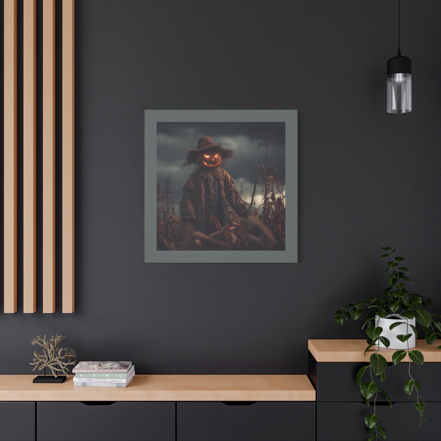 Canvas Print - Halloween Scarecrow