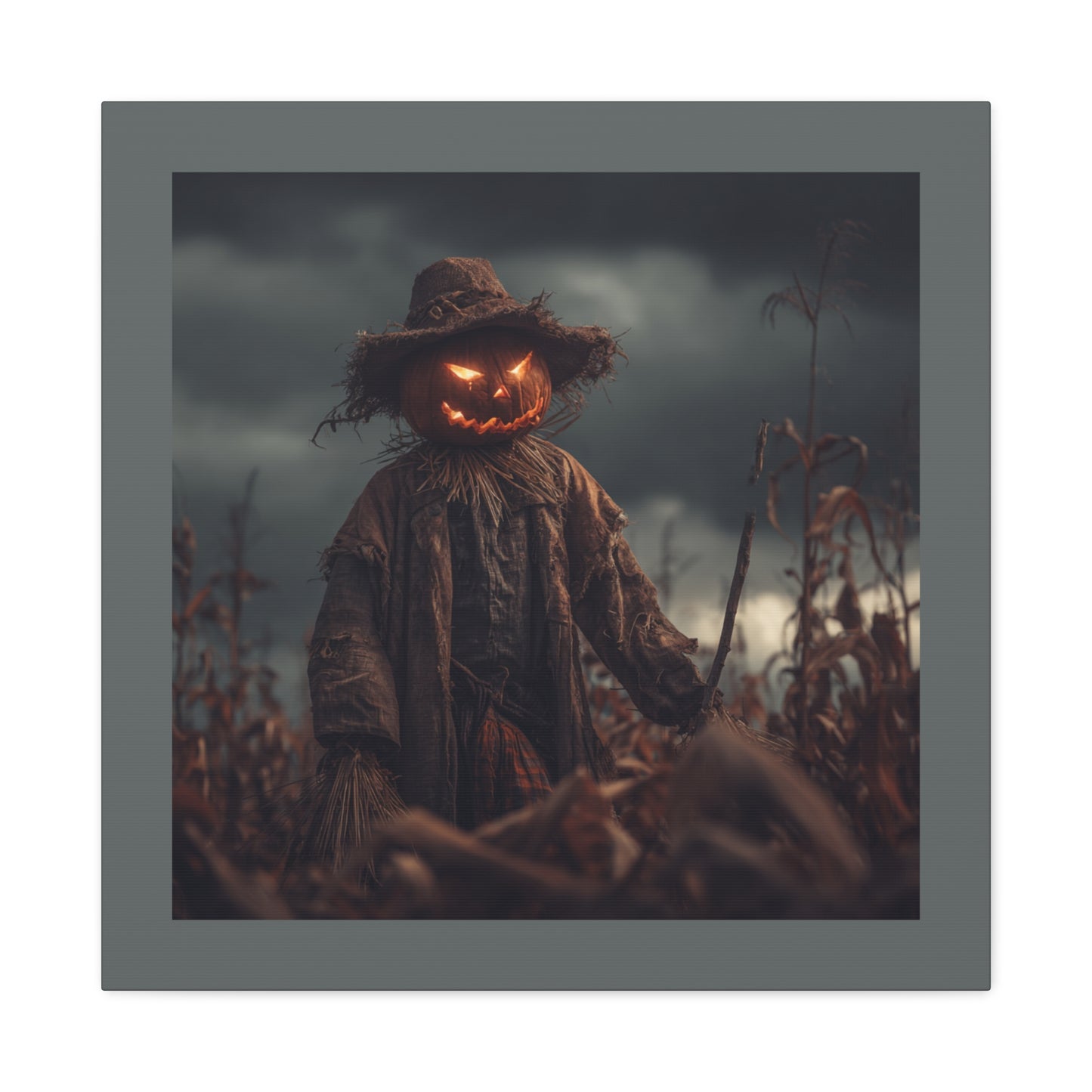 Canvas Print - Halloween Scarecrow
