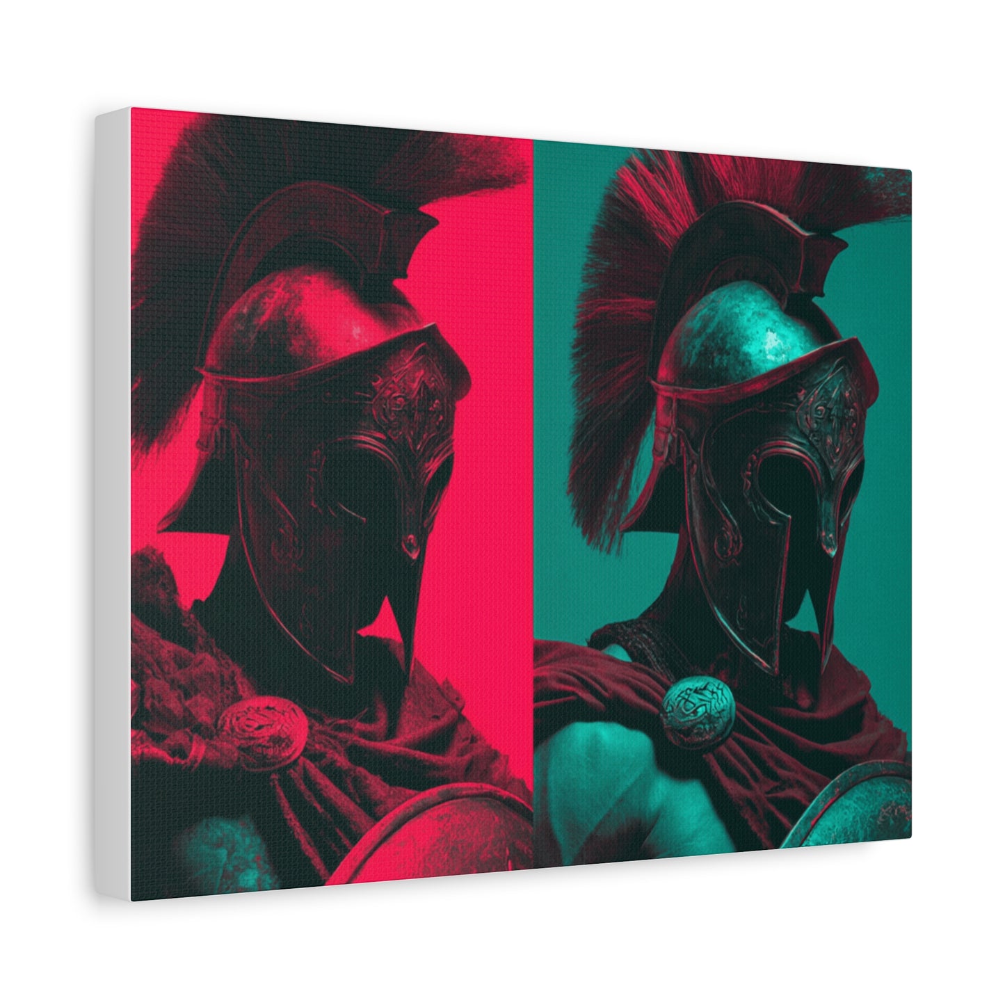 Spartan Warrior Canvas Wall Art