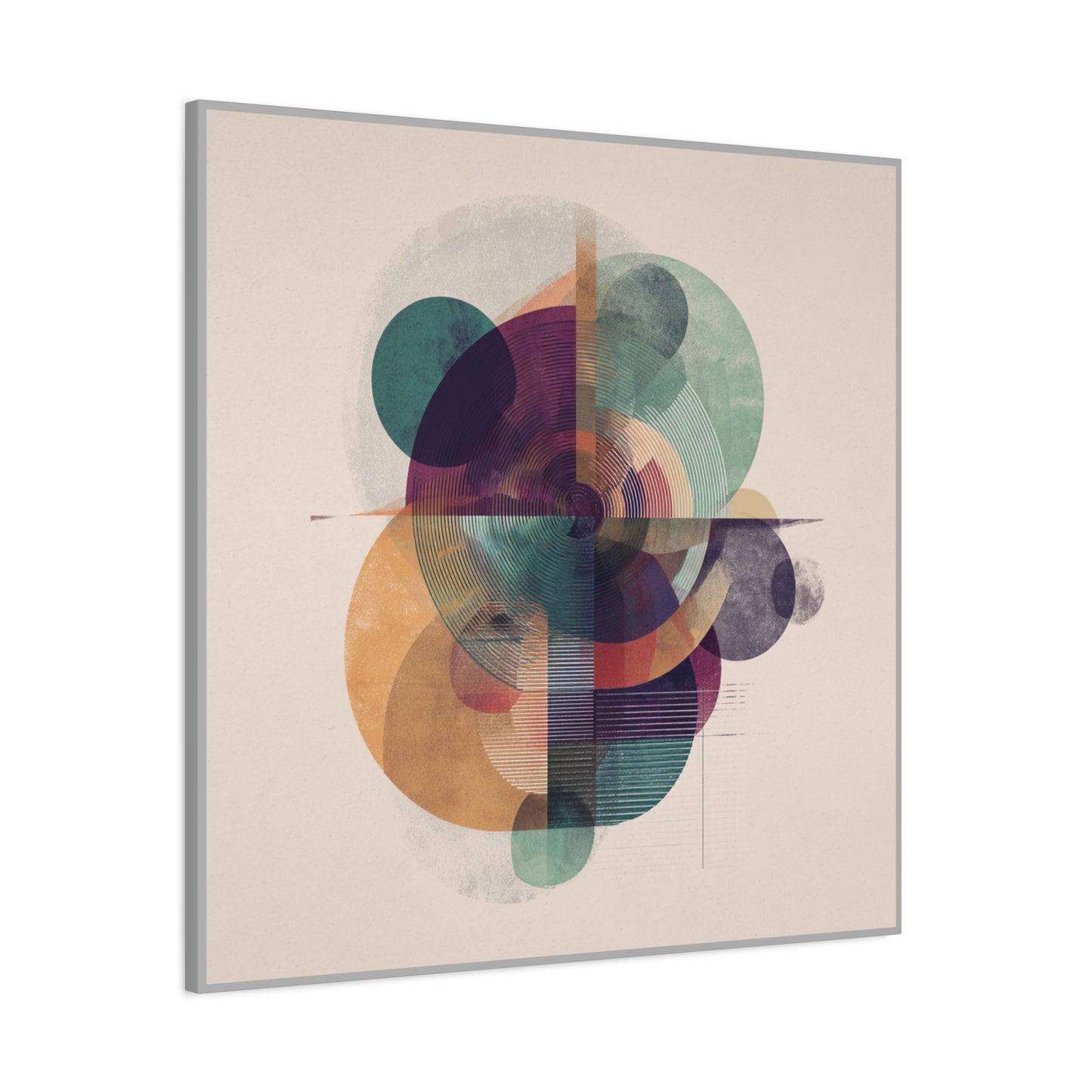 Abstract Geometric Wall Art Canvas