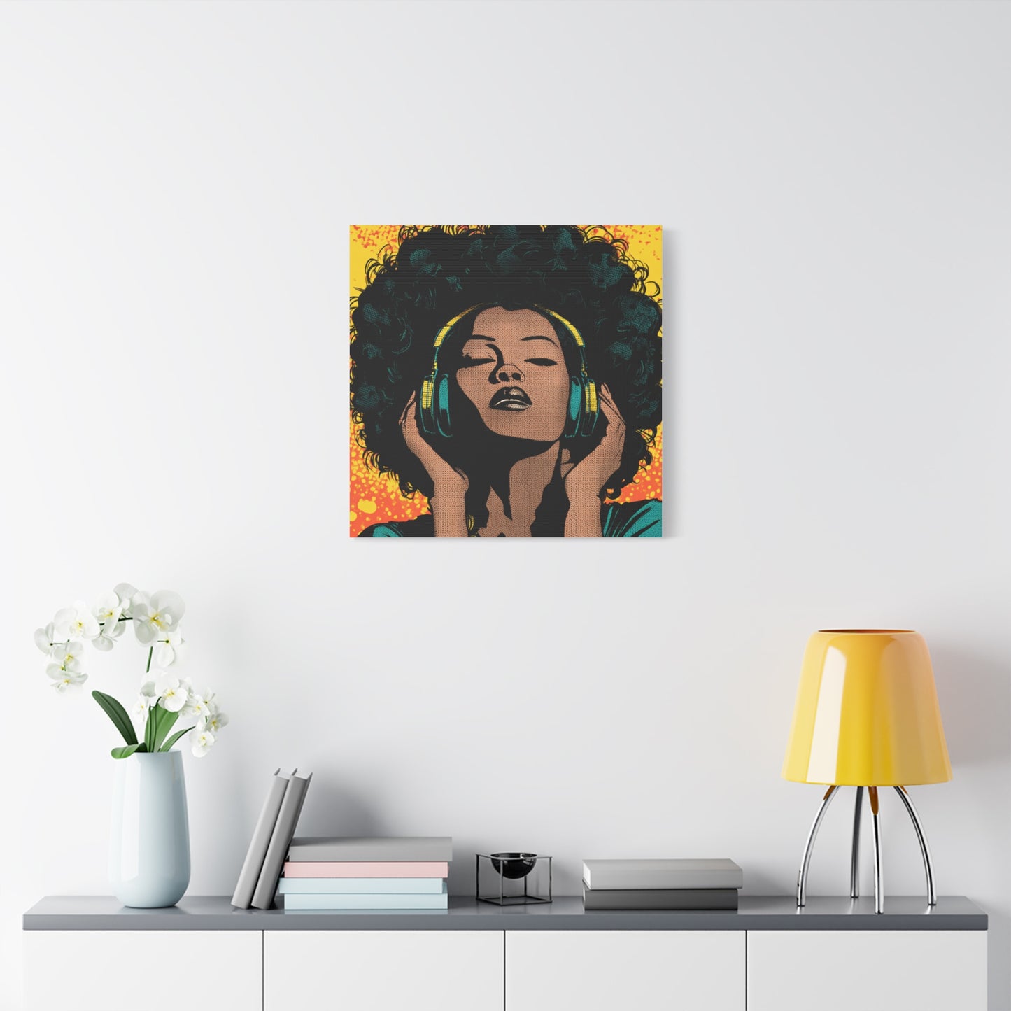 Vibrant Canvas, Music Lover