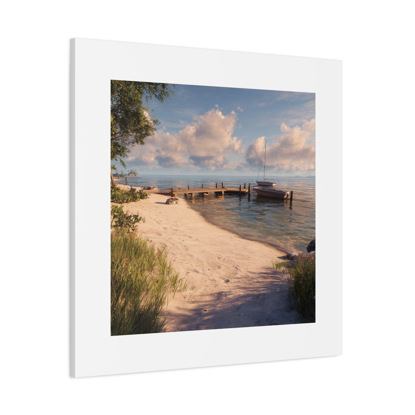 Canvas Print - Beautiful Beach Scene