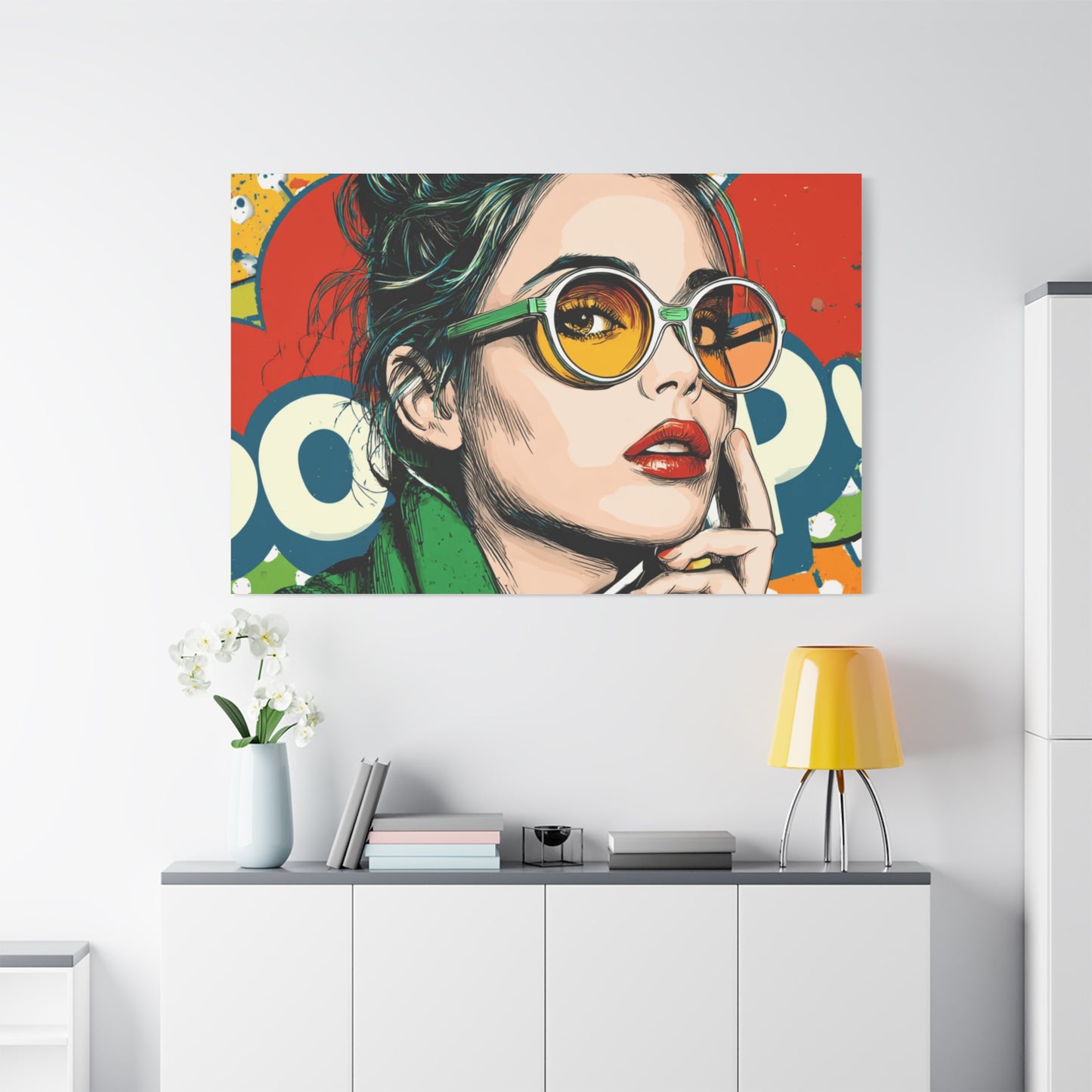 Canvas Print - Pop Art Style, Colorful